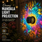 🏡✨ LETZTER TAG FÜR KOSTENLOSEN VERSAND! Solar-Mandala-Wandleuchte für Garten, Zaun & Terrasse – Ornamentale Lichtprojektion, Vintage-Look & wetterfest ☀️