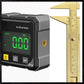 🔥4-Side Magnetic Digital Angle Gauge - Laser Precision & Multi-Surface Use, Perfect for Woodworking and Construction ✨