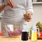 🍾 50% RABATT! ✨ 2-in-1-Sprühflasche & Ölspender aus Glas – Elegantes Design, Tropffrei & Leicht zu Reinigen 👨‍🍳
