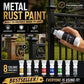 🖌️ Wasserbasierte Metallic-Silber-Farbe – Deckend, schnell trocknend & mit integriertem Pinsel – Ideal für kreative Projekte & Deko ✨