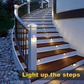 🛍️ 50 % Rabatt – Solar-Geländerleuchte für Treppen & Terrassen – wasserdicht, LED, automatisches Licht bei Dämmerung – ideal für Garten & Balkon 🌙