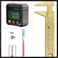 🔥4-Side Magnetic Digital Angle Gauge - Laser Precision & Multi-Surface Use, Perfect for Woodworking and Construction ✨
