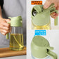 🍾 50% RABATT! ✨ 2-in-1-Sprühflasche & Ölspender aus Glas – Elegantes Design, Tropffrei & Leicht zu Reinigen 👨‍🍳