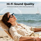 🥳 KI-Smart-Brille mit ChatGPT, 8-MP-Kamera und HD 1200P 4K-Videoaufzeichnung, Echtzeitübersetzung in über 160 Sprachen, Bluetooth 5.4, HiFi-Audio- und Musiksteuerung, intelligente Sonnenbrille mit Videoaufzeichnung für unterwegs