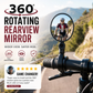✨50 % RABATT✨⏳Zeitlich begrenztes Sonderangebot⏰360° drehbarer Rückspiegel – Klare Sicht nach hinten, kein Verdrehen des Halses mehr. Passend für Fahrräder, E-Bikes und Motorräder. Werkzeuglose Silikonbefestigung! 🛡️✨