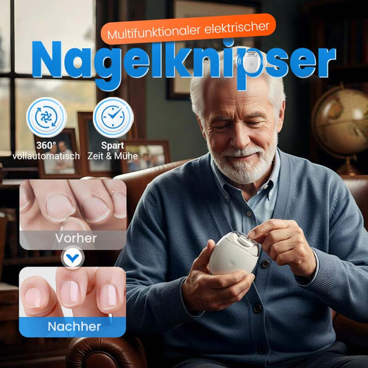 🎁 Letzter Tag Verkauf 50% Rabatt 🥳💞 50K+ VERKAUFT! ⚡Universelle automatische Nagelfeile für Erwachsene und Kinder👶