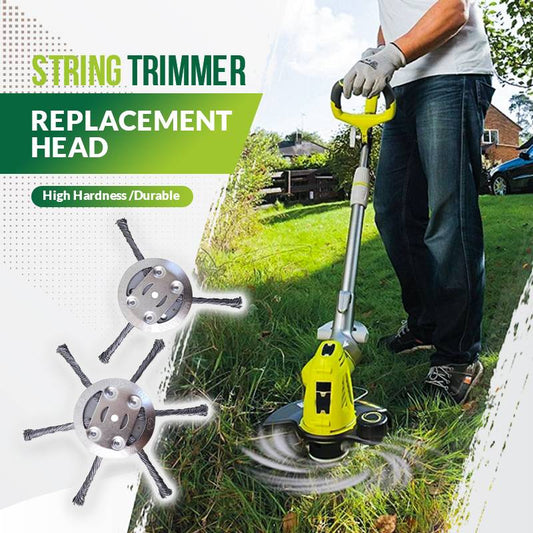 🔥🔥50 % Rabatt👨‍🌾Ersatzkopf für Fadentrimmer💪 – auch bei Kontakt mit Beton/Felsen/harten Blöcken unbeschädigt, lange Lebensdauer garantiert🌿