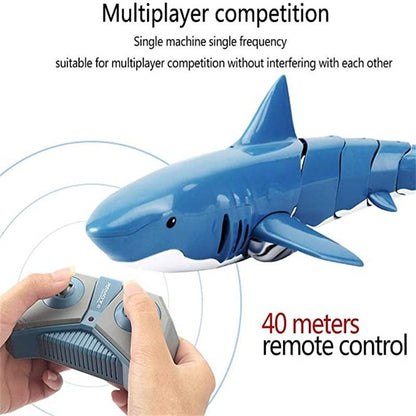 🦈🔥2,4-GHz-Fernsteuerungs-Haifisch-Spielzeug – extrem lange Akkulaufzeit