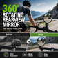 ✨50 % RABATT✨⏳Zeitlich begrenztes Sonderangebot⏰360° drehbarer Rückspiegel – Klare Sicht nach hinten, kein Verdrehen des Halses mehr. Passend für Fahrräder, E-Bikes und Motorräder. Werkzeuglose Silikonbefestigung! 🛡️✨