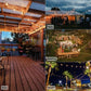 💎 50% RABATT! 💎 Wasserdichte Solar-LED-Lichtgirlanden – IP65, Fernbedienung & 10 Std. Laufzeit für Garten, Terrasse & Feste 🌞✨