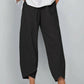 ✨🔥Vintage  asymmetrische elastische Taille Hosen💞