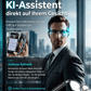 🥳 KI-Smart-Brille mit ChatGPT, 8-MP-Kamera und HD 1200P 4K-Videoaufzeichnung, Echtzeitübersetzung in über 160 Sprachen, Bluetooth 5.4, HiFi-Audio- und Musiksteuerung, intelligente Sonnenbrille mit Videoaufzeichnung für unterwegs