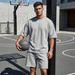 👕50% RABATT 🏃 | Ärmelloses Sport-Set für Herren – Bequeme Passform & feuchtigkeitsableitend
