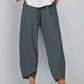 ✨🔥Vintage  asymmetrische elastische Taille Hosen💞