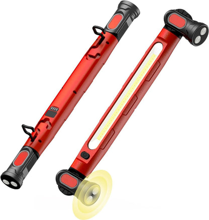 💡 LED-Arbeitsleuchte 3000LM mit Magnetfuß & Aufhängehaken 🔋 5200mAh Akku für Werkstatt, Garage und Auto.Etwas teurer, aber jeden Cent wert! 💎 Nur heute!