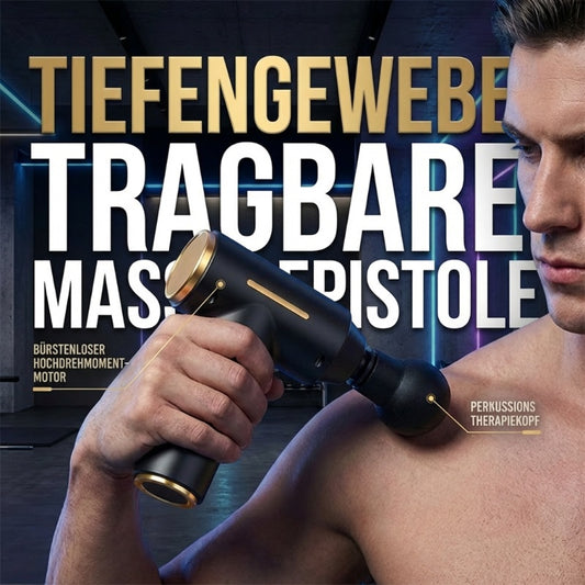 ✨🔥Tragbare Massagepistole für die Tiefenmassage