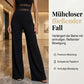 ✨🔥One-Shoulder Jumpsuit mit weitem Bein und Netzeinsatz