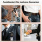 🏆Schlüsselanhänger mit ausziehbarem Karabinerhaken 🎣 – 65 cm langes Stahlband, robuster Ausweishalter, leichtes EDC-Accessoire für Schlüssel, Ausweise und den Einsatz im Freien