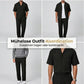 Herren-Set mit Kurzarmhemd und Hose