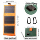 Mobiles Solar-Ladegerät mit USB-Anschluss