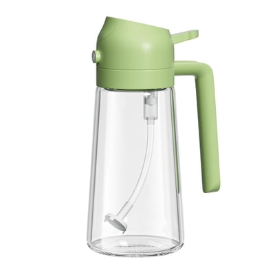 🍾 50% RABATT! ✨ 2-in-1-Sprühflasche & Ölspender aus Glas – Elegantes Design, Tropffrei & Leicht zu Reinigen 👨‍🍳