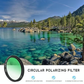 🔥🔥Kaufen Sie mehr und profitieren Sie von größeren Rabatten! 52 mm Clip-on-Zirkularpolarisationsfilter für Kameraobjektive🔍
