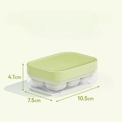 🧊 LIMITED-TIME 50% RABATT! ✨ Mini-Eiswürfelform 6er – Lebensmittelecht, Leicht zu Lösen ✨