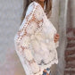 🌷Nur für kurze Zeit 50 % Rabatt💞Gehäkelte Strickjacke mit Knopfleiste
