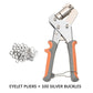 🛠️ LIMITED-TIME 50% RABATT! ✨ Ösenzange Set – Robust, Komplett, Für Planen & Leder 🔩