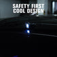 ☀️🔥Solarbetriebene Auto-Dachantenne in Haifischflossenform mit LED-Taschenlampe