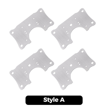 Stainless Steel Cabinet Door Hinge Plate