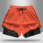 Laufshorts für Damen & Herren – mit integrierter Kompressionshose, schnell trocknend & leicht – ideal für Training & warme Tage🏃‍♀️🏃‍♂️💨