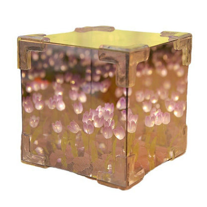 🌷 Oster-Sonderangebote 50% Rabatt! 🥚✨Magischer Würfel DIY Tulip Mirror Light