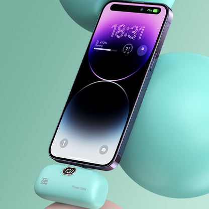 【Limitierte Aktion — 50% Rabatt!】💄 5000mAh Kabellose Powerbank – Lippenstiftgröße &amp; Schnellladung! ⚡