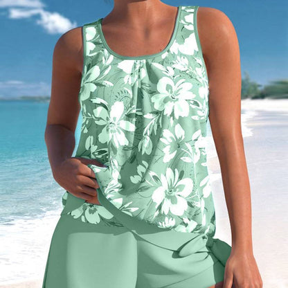 🏖️Gemustertes Tankini-Set für Damen