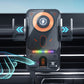 📱Intelligente 2-in-1 Auto-Drehbare Handyhalterung & Kabelloses Ladegerät⚡