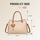 👜💟Elegante Damen-Tasche mit glänzendem Herzanhänger✨