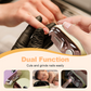 🔥🌟 Intelligenter elektrischer 2-in-1-Nagelschneider & -polierer ✂️ & Polierer für alle Altersgruppen 👨‍👩‍👧‍👦 💅