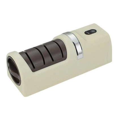 🔪✨ Elektrischer Messerschärfer – kabellos, blitzschnell mit Diamantscheibe 🔋⚡ für messerscharfe Ergebnisse in Sekunden, langlebig & effizient.