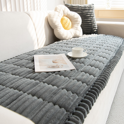 🛋️ 50% RABATT! ⏰ Gestepptes Cord-Sofa-Kissen – Rutschfeste Unterseite, Hochwertiger Cord-Stoff & Einfach zu reinigen 🧵