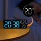 ⏰🌡️ Moderner LED-Digitalwecker mit Temperaturanzeige – Scharfes Display, Dual-Alarm & automatische Nacht-Dimmung