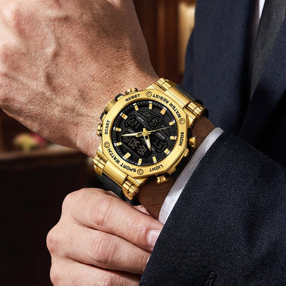 📢📢50 % Rabatt!! ⏰Wasserdichte und leuchtende Multifunktionsuhr für Herren