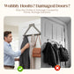 🚪 50% RABATT! 👕 Bohrfreie Türhängung – 6 Haken, Extra Breit & Montage in Sekunden 🛒
