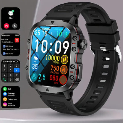 📢📢50% RABATT !!⏰Robuste Outdoor-Smartwatch – über 100 Sportmodi
