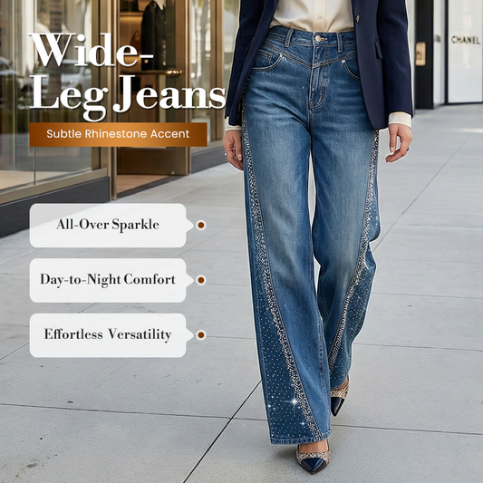 👖 Verzierte Damen-Flare-Jeans – Der ultimative Look für den Abend🔥Kauf 2 Artikel versandkostenfrei🔥