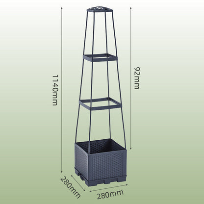 🍅Selbstbewässerndes Tomaten-Pflanzset mit Kletterpflanzenhalter🪴