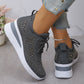 📢📢50% RABATT! ⏰ Atmungsaktive Sneaker aus Mesh mit Strassverzierung – Funkelndes Design, Leichte Belüftung & Rutschfeste Gummisohle ✨👟