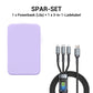 💥 10000mAh & 22.5W Schnellladung – Deine kabellose Energie für Reise und Büro.