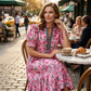 👗 50% RABATT! 🌸 Damen Maxikleid mit Blumendruck & Puffärmeln – Romantischer Stil, Fließender Stoff & Perfekt für den Sommer ☀️