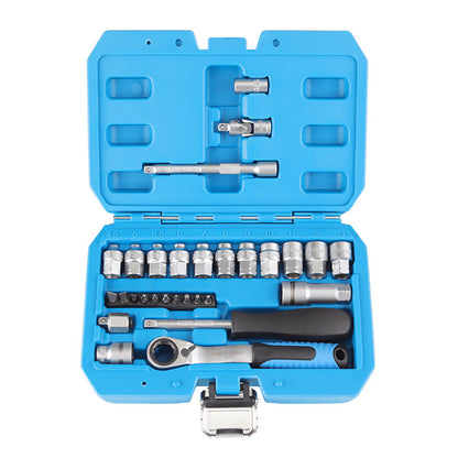 🔧 50% RABATT! 💪 17/29-teiliges Ratschen-Steckschlüssel-Set – Kompakt, vielseitig & robust – Ideal für Heimwerker & professionelle Anwendungen 🛠️